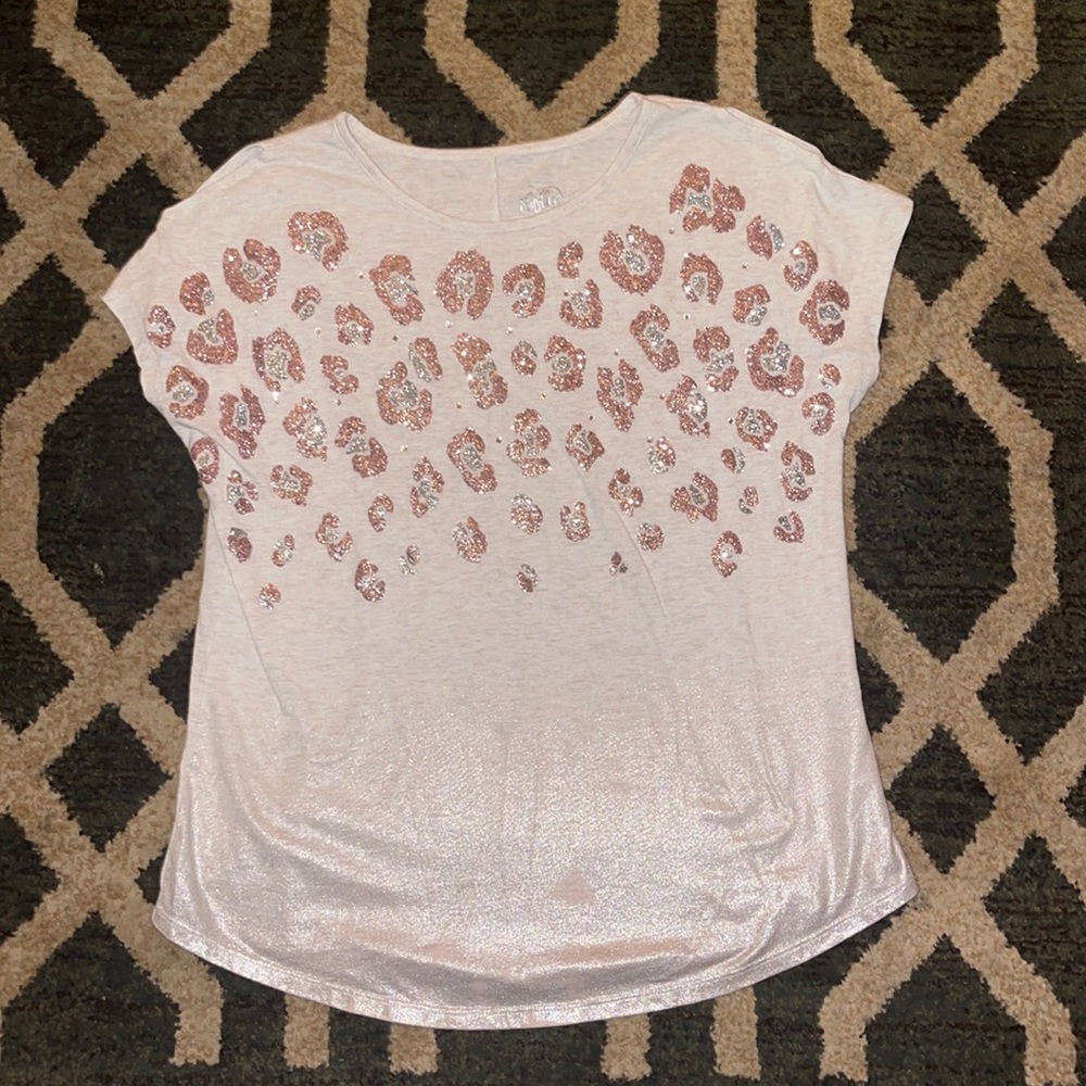 Justice T-shirt Size 20